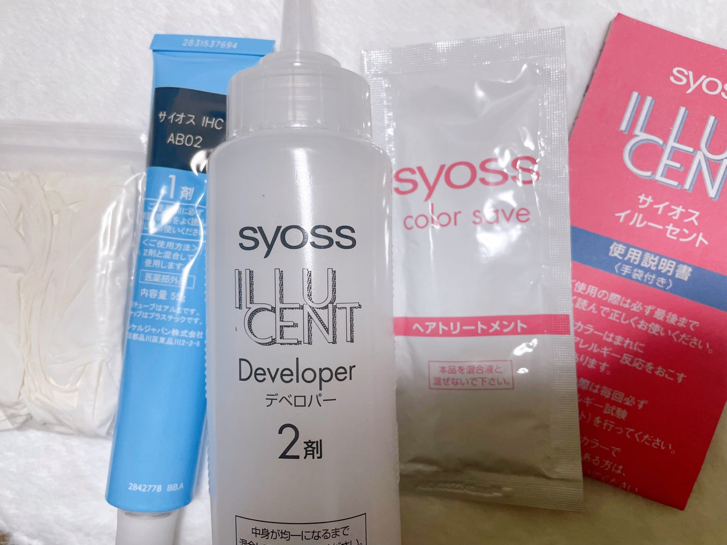 イルーセント ミルキーヘアカラー/サイオス/ヘアカラーを使ったクチコミ(3枚目)