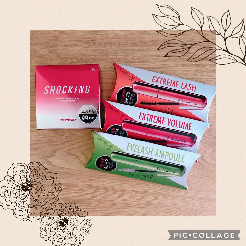 ザショッキングカラ/TONYMOLY/マスカラを使ったクチコミ（1枚目）