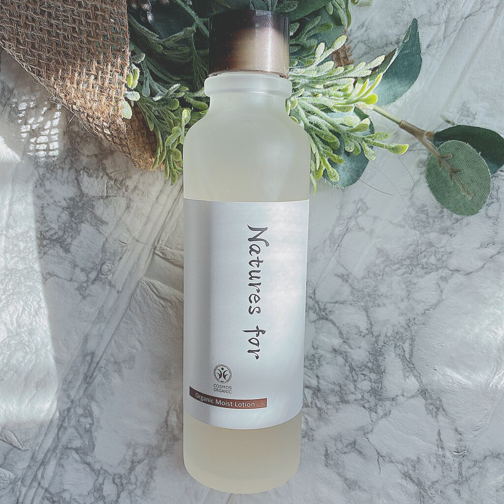 オーガニックモイストローション/Natures for/化粧水を使ったクチコミ（3枚目）