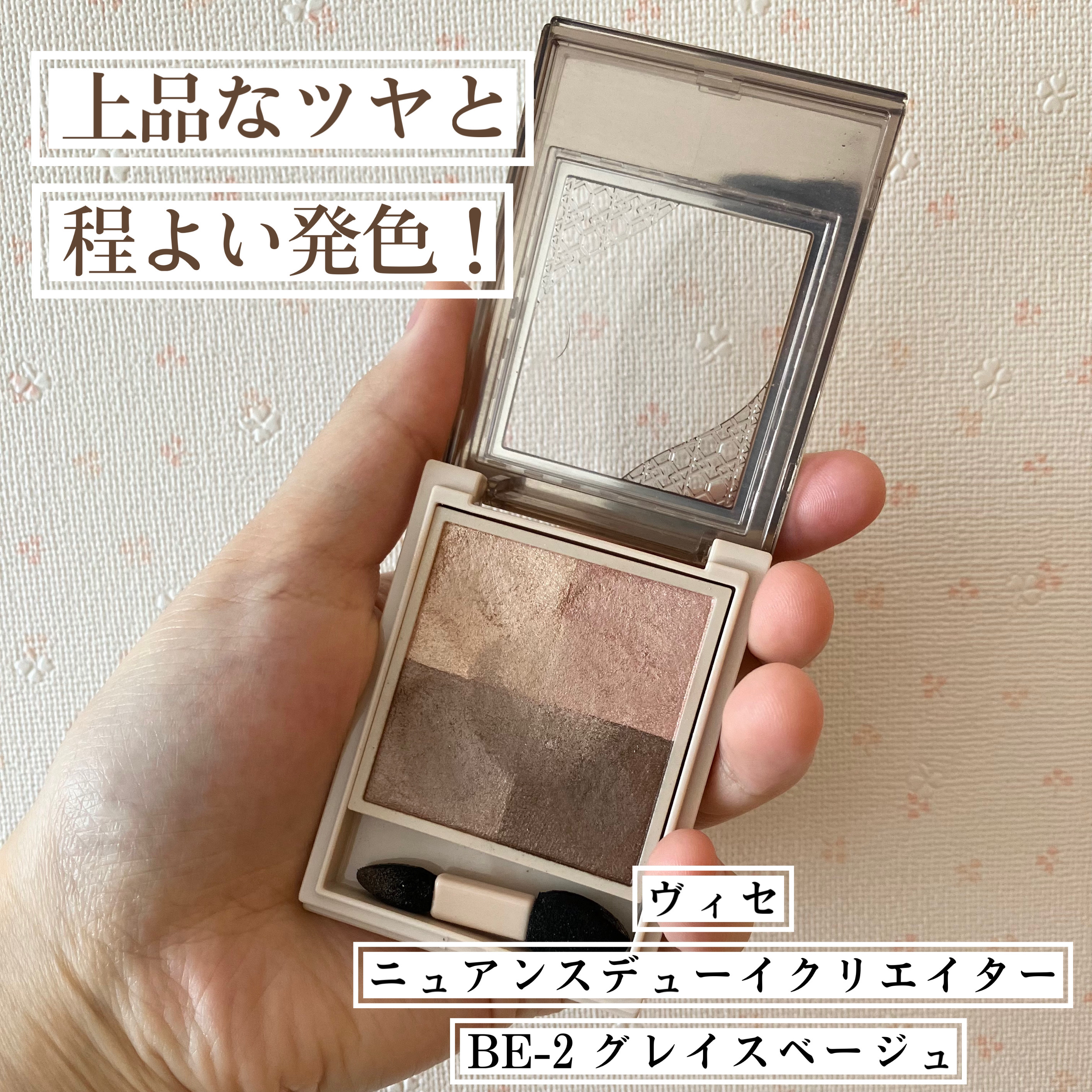 ニュアンス デューイ クリエイター/Visée/アイシャドウパレットを使ったクチコミ（2枚目）