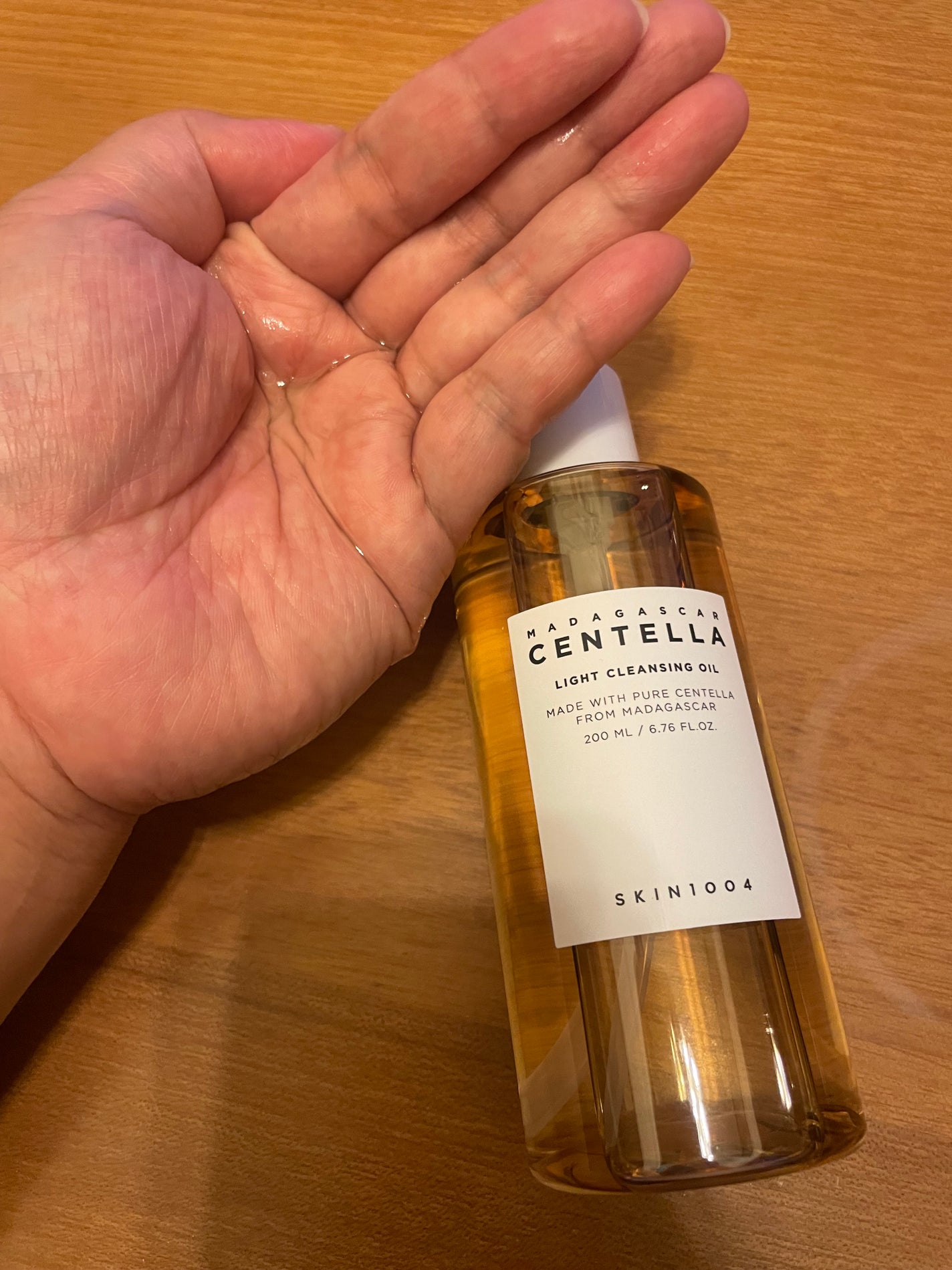 センテラ ライトクレンジングオイル/SKIN1004/オイルクレンジングを使ったクチコミ(2枚目)