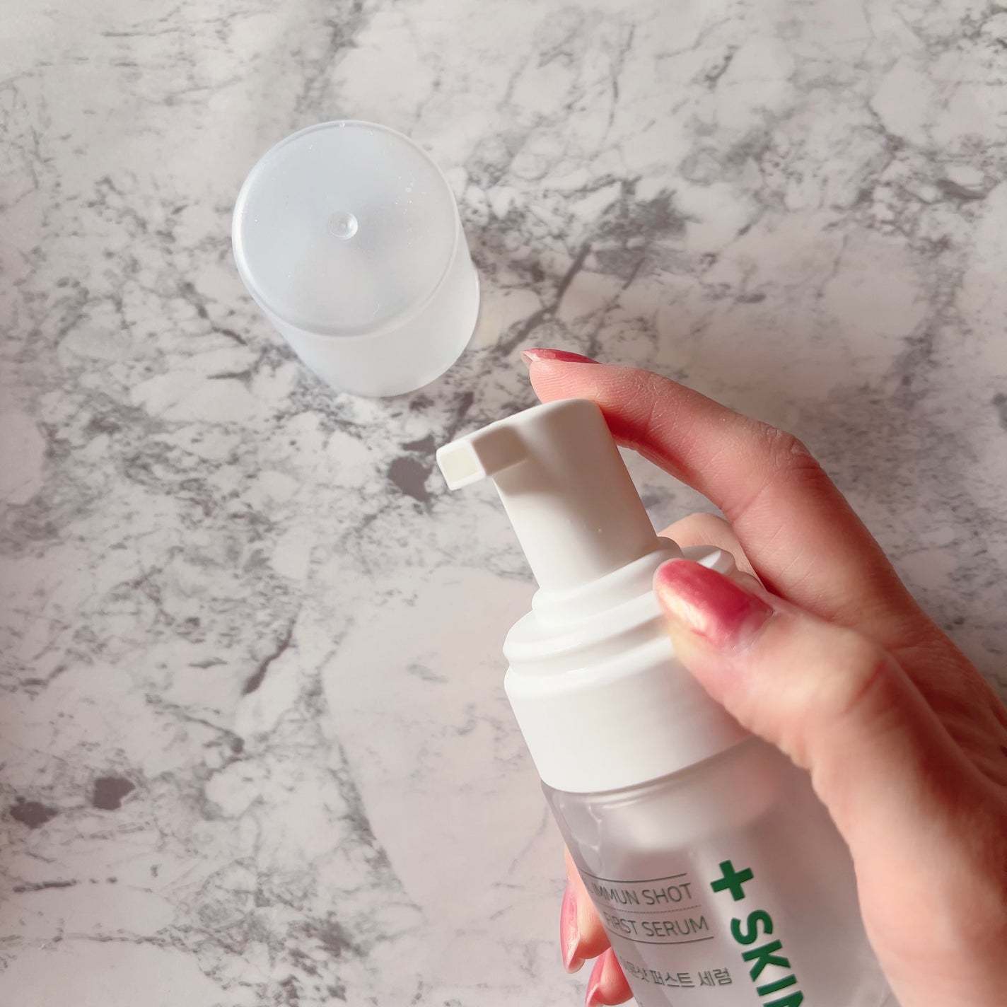 バイタルイミュンショットファーストバブルセラム/SKIN SIGNAL/美容液を使ったクチコミ(2枚目)