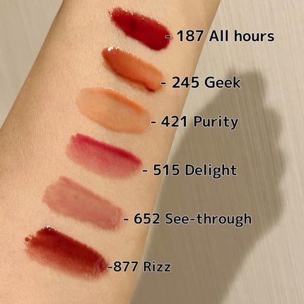 アンシーン バルーンティント/Oddtype/リップティントを使ったクチコミ(4枚目)