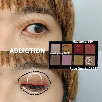 アディクション ザ アイシャドウ スパークル/ADDICTION/単色アイシャドウを使ったクチコミ(5枚目)