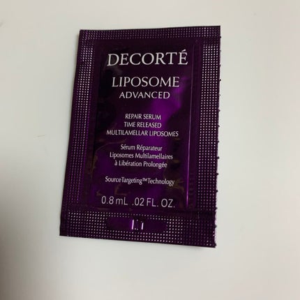 リポソーム アドバンスト リペアセラム/DECORTÉ/美容液を使ったクチコミ(1枚目)