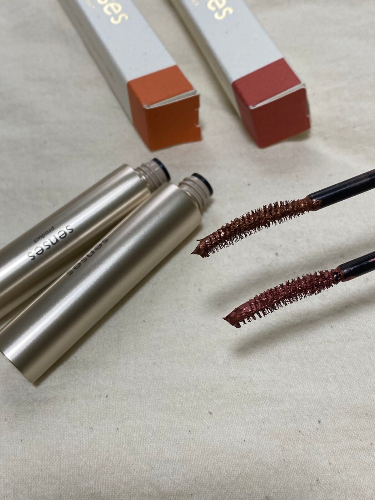 ニュアンスCメタルマスカラ/senses product/マスカラを使ったクチコミ(3枚目)