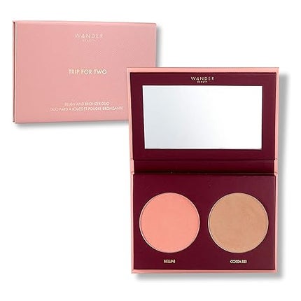Wander Beauty Trip For Two dual bronzer-blush palette