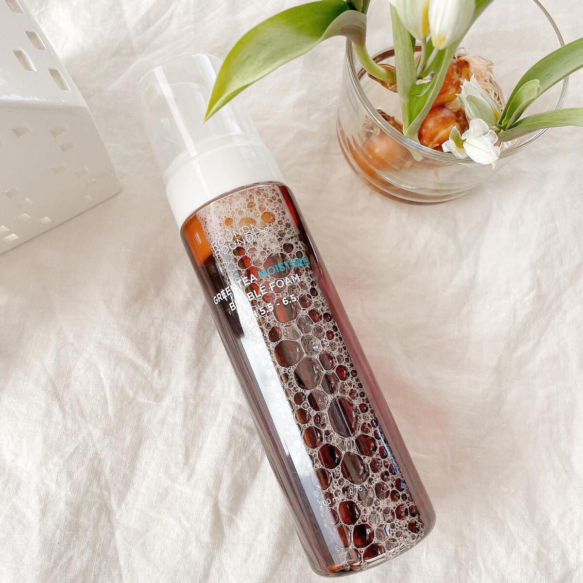 グリーンティー モイスチャークレンジングフォーム/ラウンドアラウンド/洗顔フォームを使ったクチコミ(5枚目)