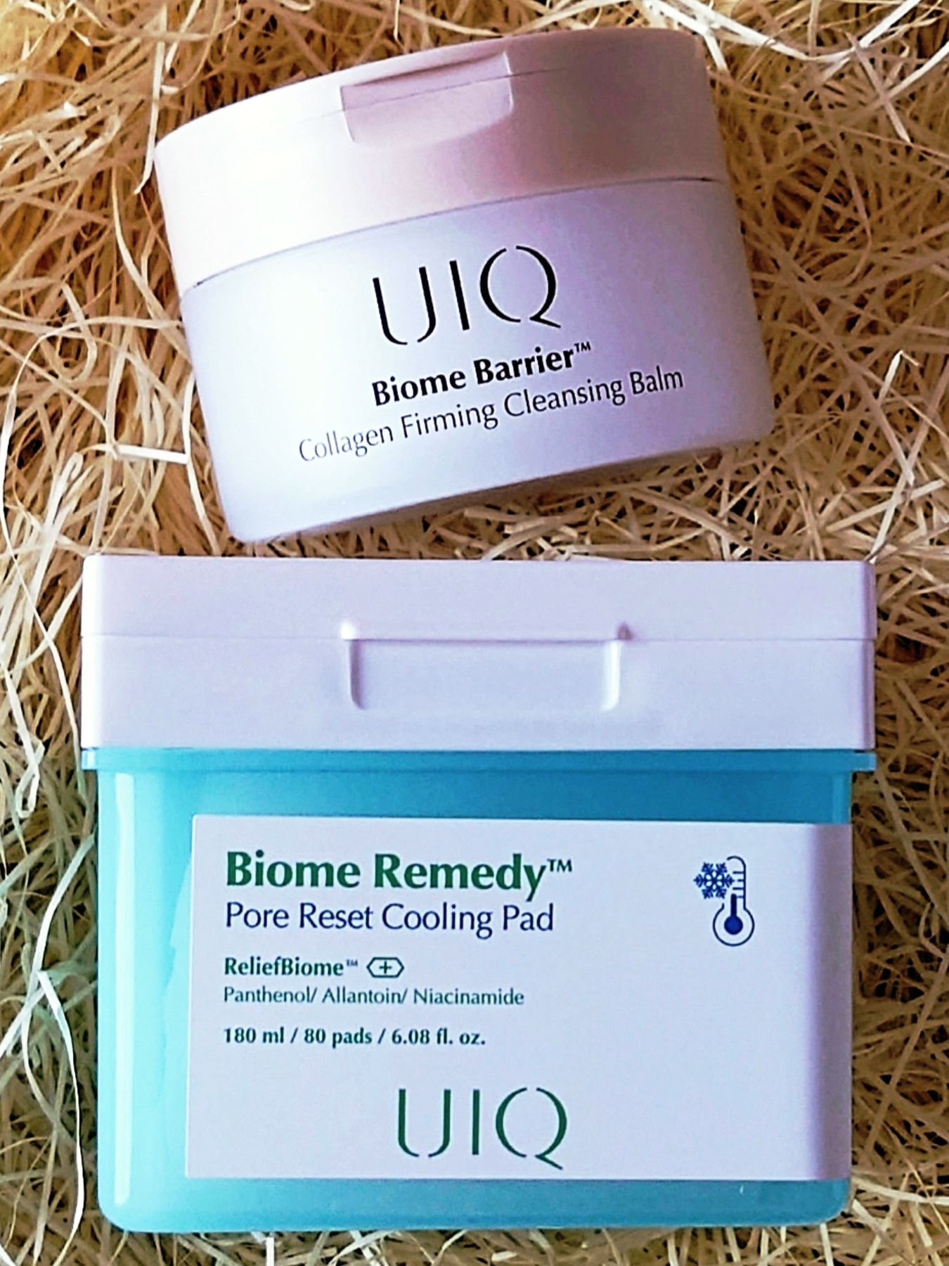 バイオームバリアコラーゲンファーミングクレンジングバーム/UIQ/クレンジングバームを使ったクチコミ（1枚目）