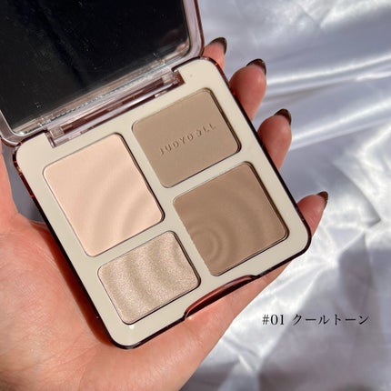 JUDYDOLL メリハリマスターパレット/JUDYDOLL/パウダーハイライトを使ったクチコミ(2枚目)