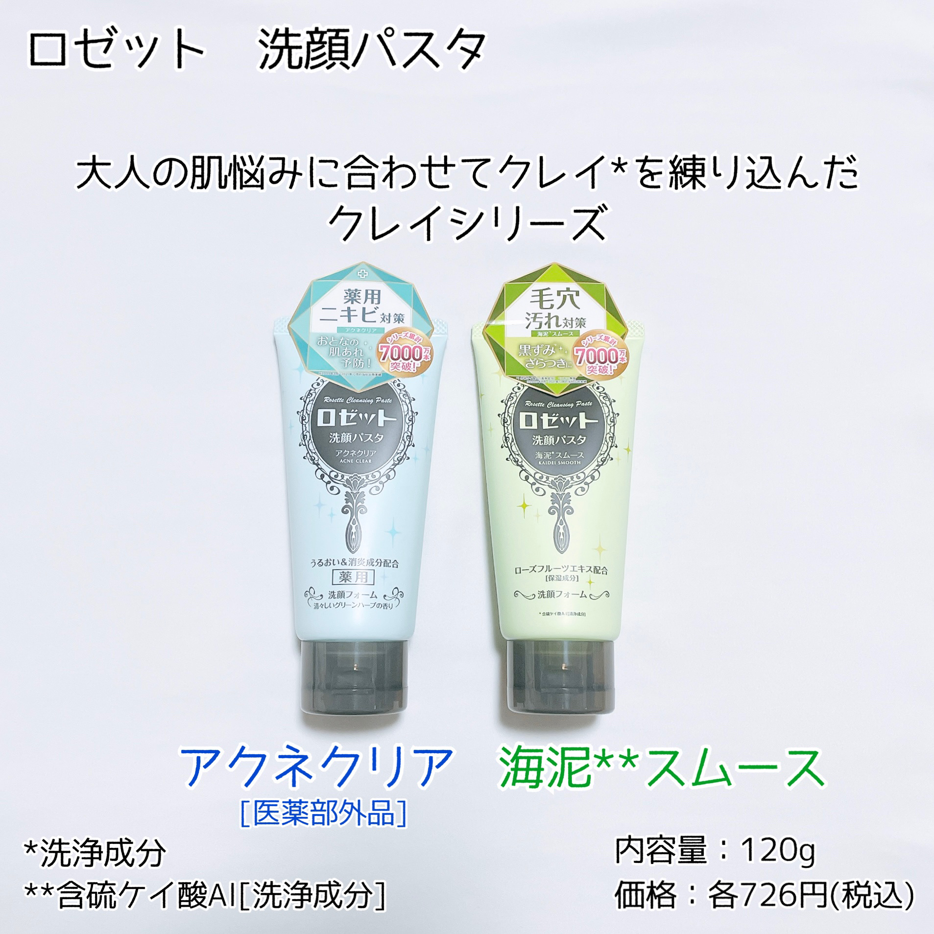ロゼット洗顔パスタ 海泥スムース/ロゼット/洗顔フォームを使ったクチコミ（1枚目）