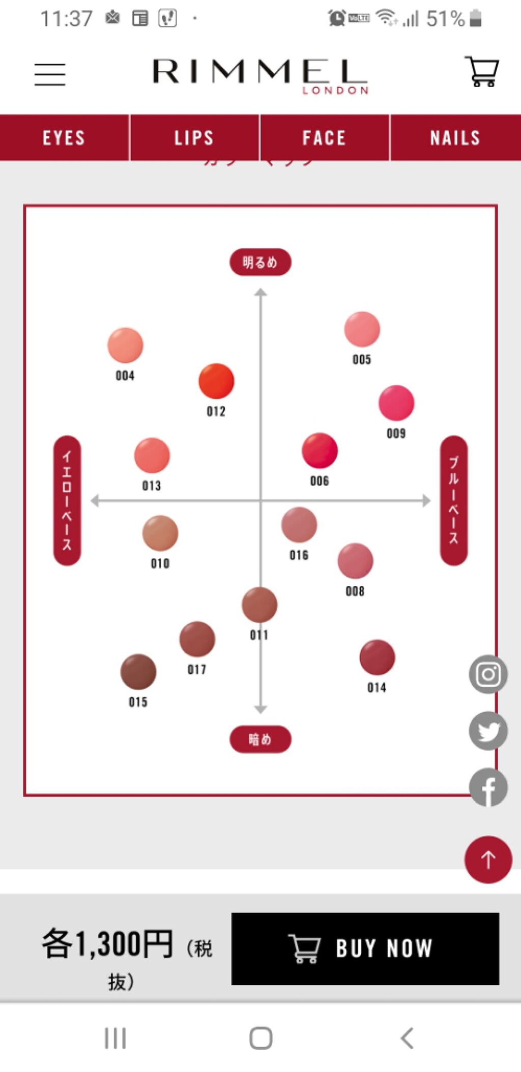 ラスティングフィニッシュ クリーミィ リップ/リンメル ロンドン/口紅を使ったクチコミ（3枚目）