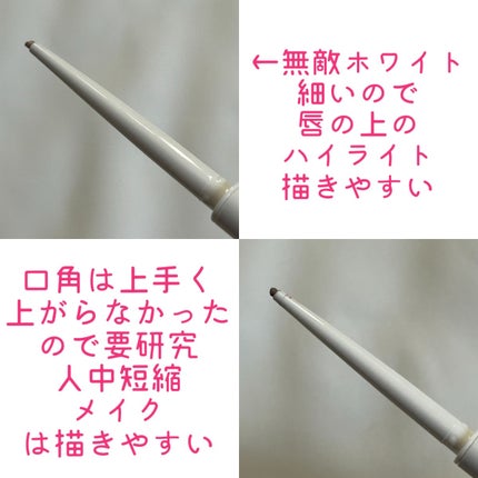 リップトリックライナー/キャンメイク/リップライナーを使ったクチコミ(3枚目)