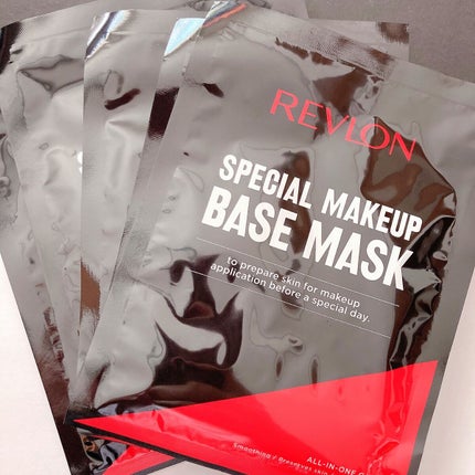 スペシャルメイクアップベースマスク/REVLON/シートマスク・パックを使ったクチコミ(3枚目)