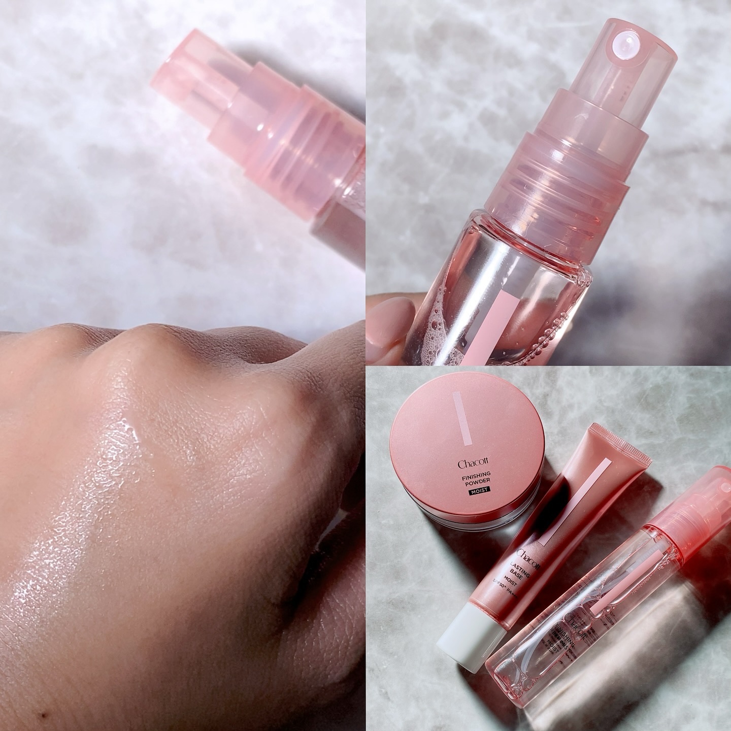 フィニッシングパウダー モイストC/チャコット・コスメティクス/ルースパウダーを使ったクチコミ（3枚目）