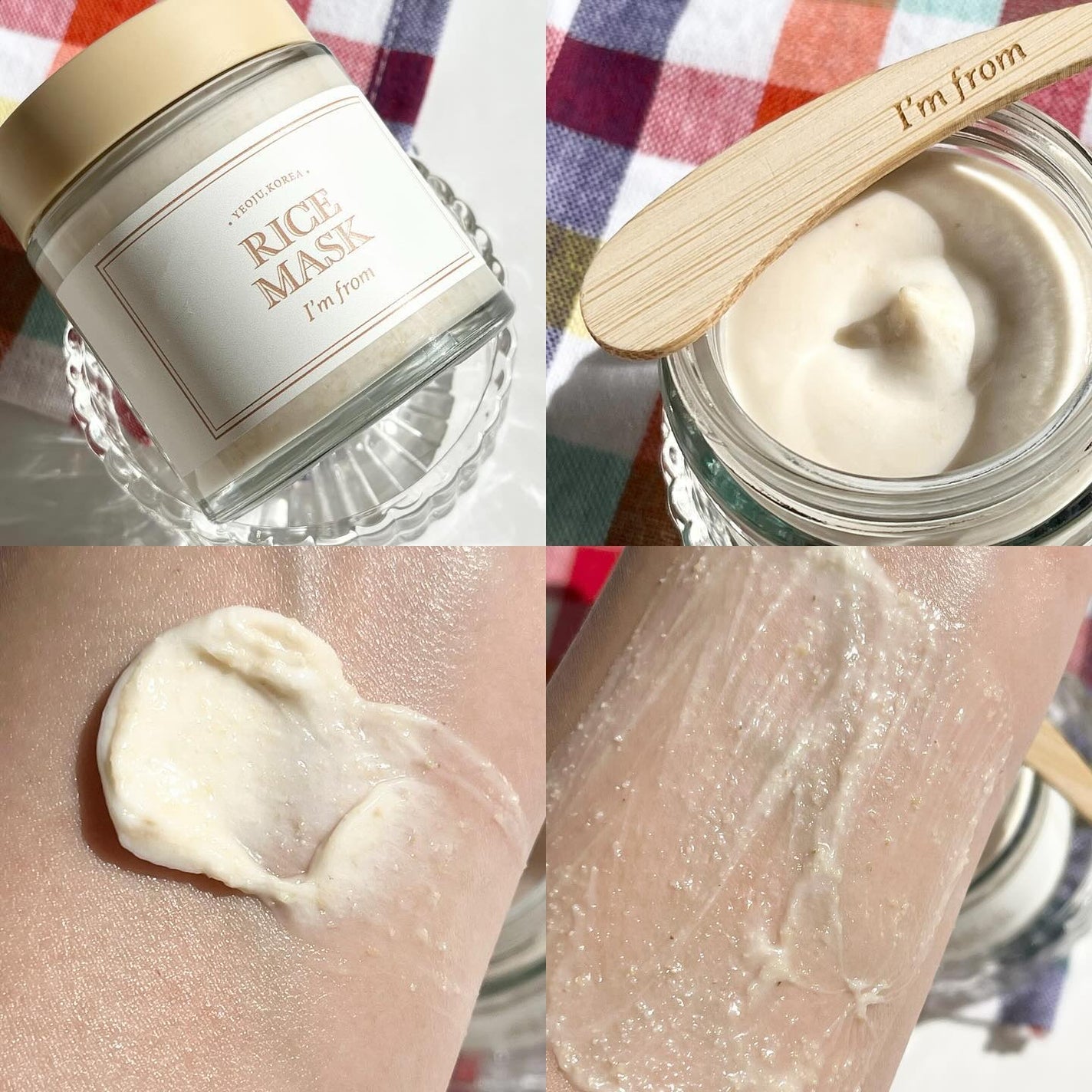 RICE MASK/I'm from/洗い流すパック・マスクを使ったクチコミ(3枚目)