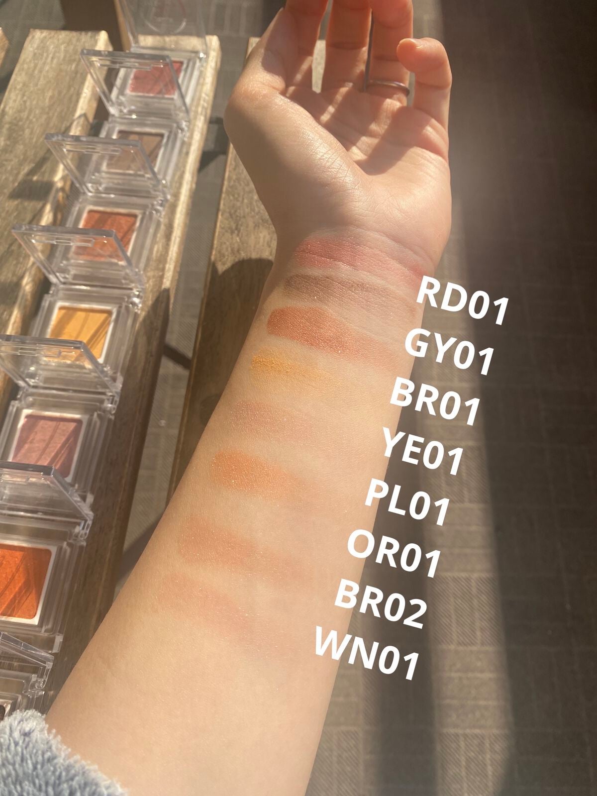 パラドゥ シングルアイシャドウ /パラドゥ/単色アイシャドウを使ったクチコミ(4枚目)