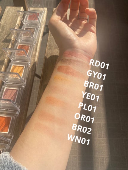 パラドゥ シングルアイシャドウ /パラドゥ/単色アイシャドウを使ったクチコミ(4枚目)