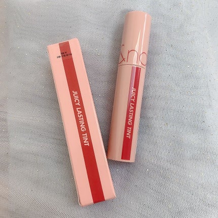 ジューシーラスティングティント/rom&nd/リップティントを使ったクチコミ(3枚目)