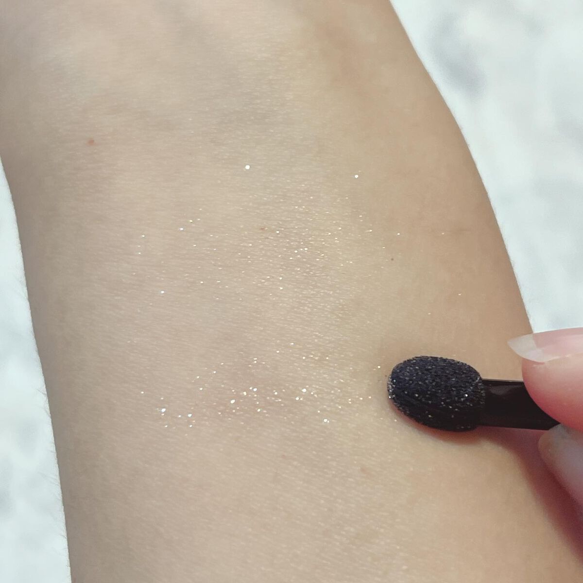 フーミー シングルラメシャドウ/WHOMEE/単色アイシャドウを使ったクチコミ(5枚目)