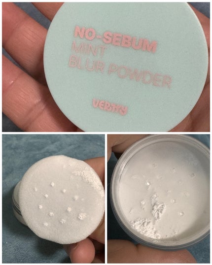 ノーセバムミントブラーパウダー /Vertty/ルースパウダーを使ったクチコミ(5枚目)