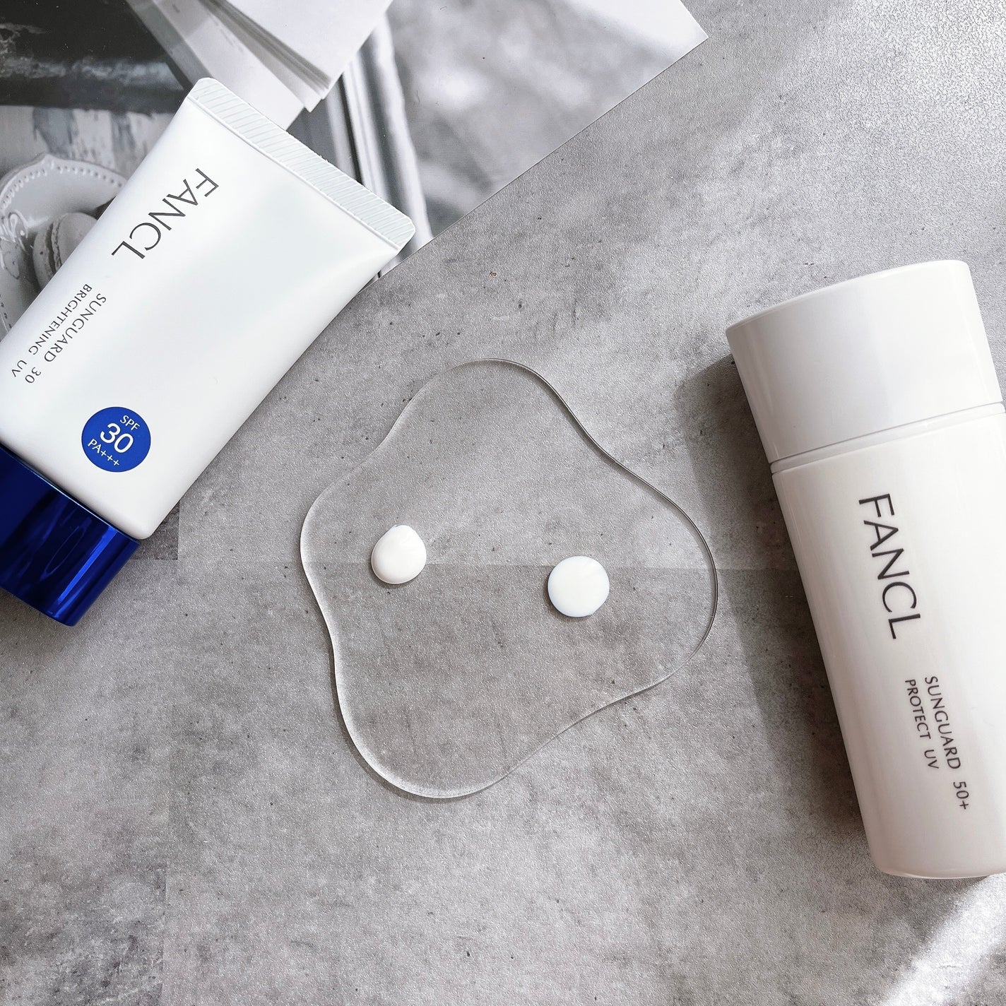 サンガード50+ プロテクトUV(SPF50+・PA++++)/ファンケル/日焼け止めミルクを使ったクチコミ(3枚目)