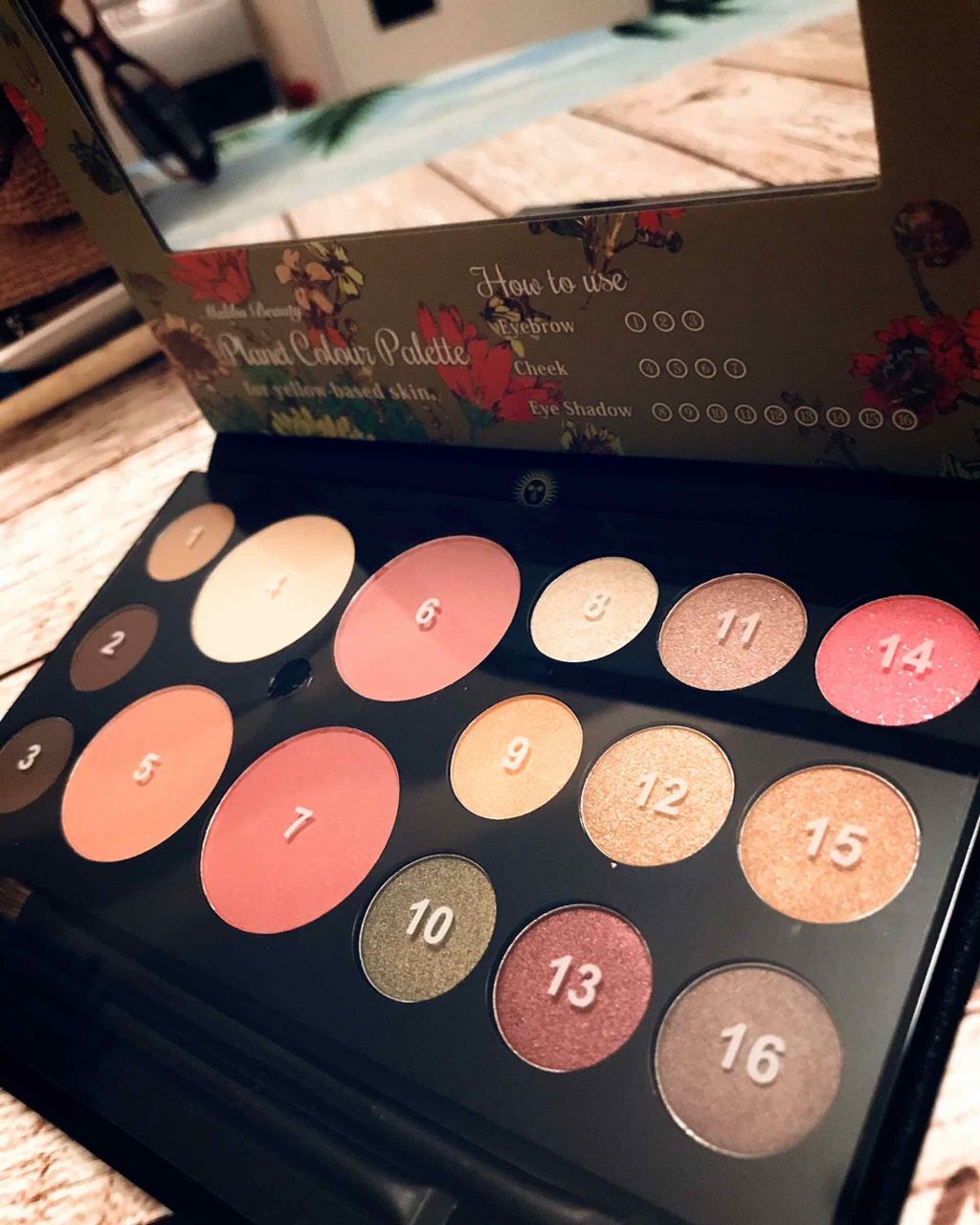 プラネットカラーパレット/マリブビューティー/メイクアップキットを使ったクチコミ(2枚目)