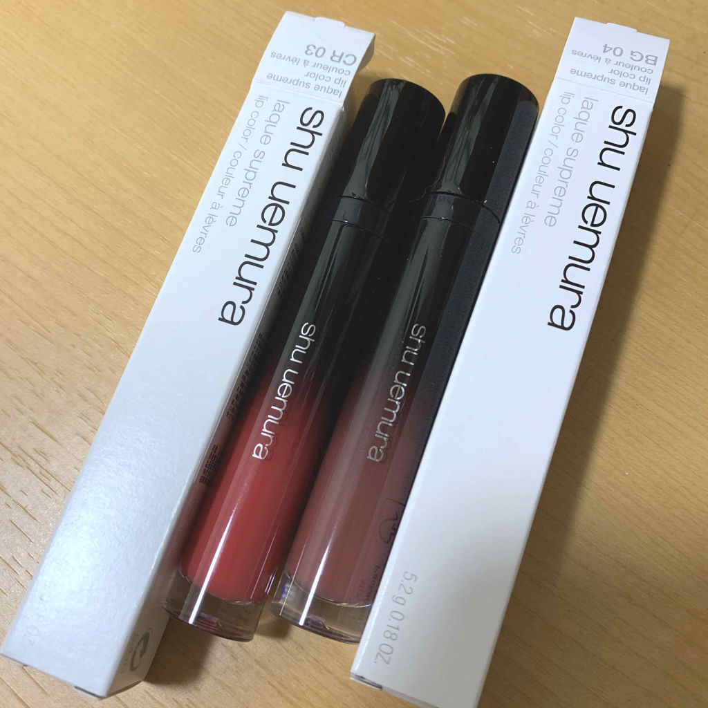 ラック シュプリア/shu uemura/リップグロスを使ったクチコミ（1枚目）