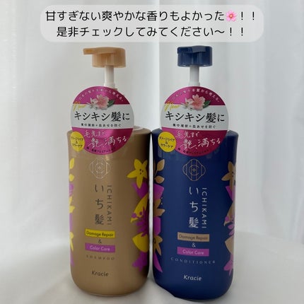 ダメージリペア&カラーケア シャンプー/コンディショナー/いち髪/市販シャンプーを使ったクチコミ(6枚目)