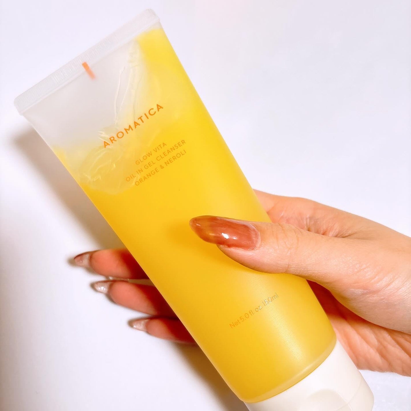 グロービタオイル イン ジェル クレンザー オレンジ&ネロリ/AROMATICA/クレンジングジェルを使ったクチコミ(3枚目)