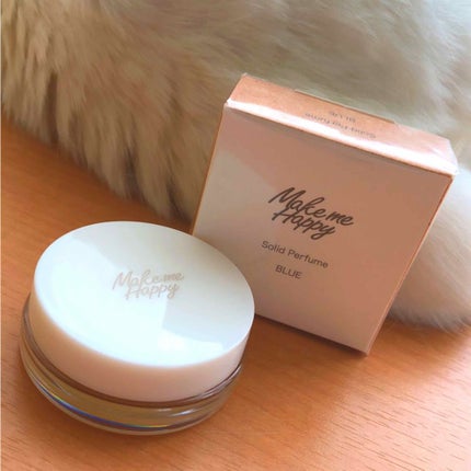 メイクミーハッピー ソリッドパフューム BLUE/キャンメイク/練り香水を使ったクチコミ(1枚目)