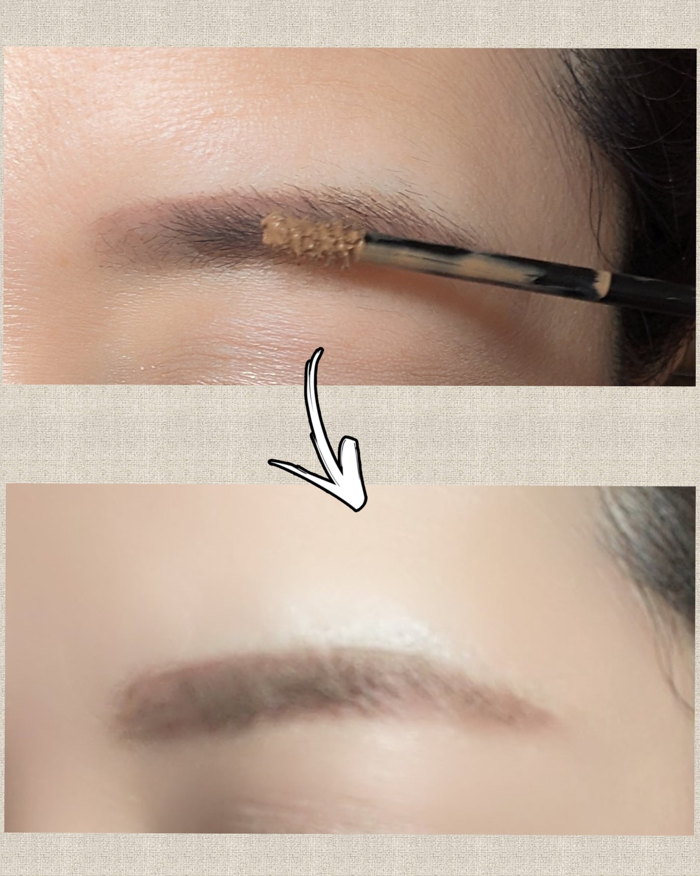 サナ ニューボーン カラーリングブロウマスカラ/サナ ニューボーン/マスカラを使ったクチコミ(2枚目)