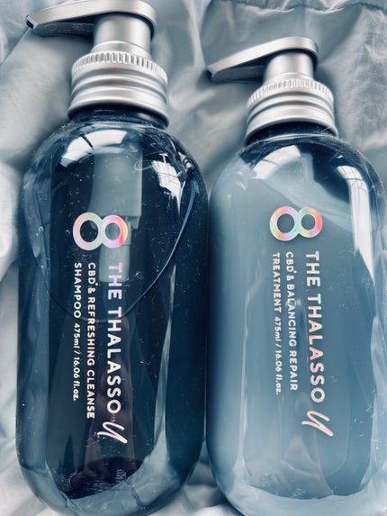 エイトザタラソ ユー CBD&リフレッシング クレンズ 美容液シャンプー/CBD&バランシング ダメージリペア 美容液ヘアトリートメント/エイトザタラソ/市販シャンプーを使ったクチコミ(1枚目)