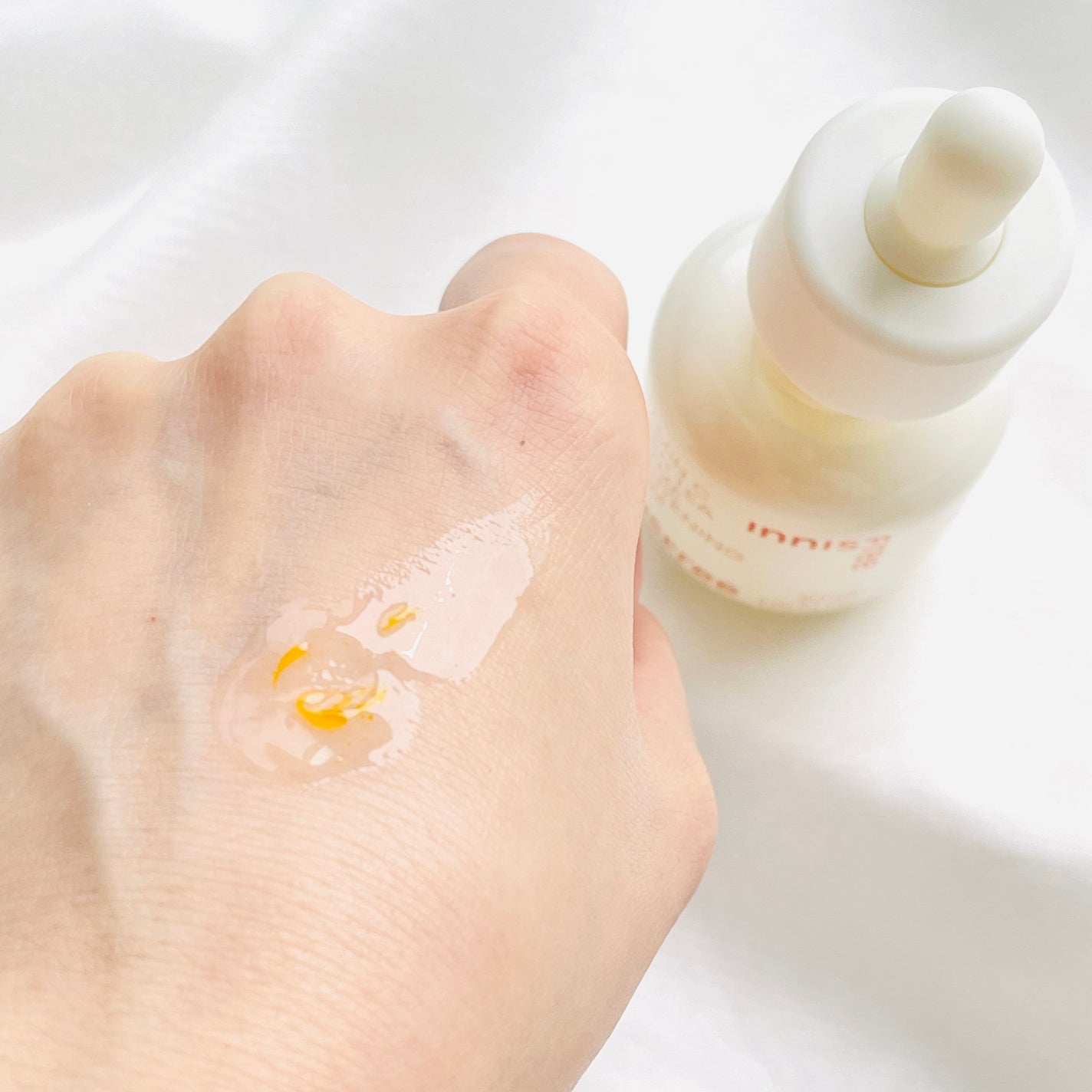 ビタC グリーンティーエンザイム ブライト セラム/innisfree/美容液を使ったクチコミ(4枚目)