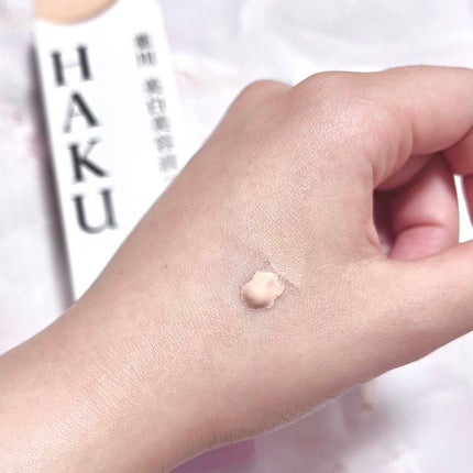 薬用 美白美容液ファンデ/HAKU/クリーム・エマルジョンファンデーションを使ったクチコミ(2枚目)