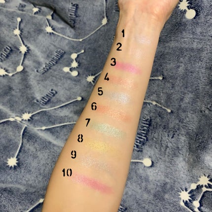 ラブ ユー ソー モッチ シャドウ パレット/NYX Professional Makeup/ジェル・クリームアイシャドウを使ったクチコミ(5枚目)