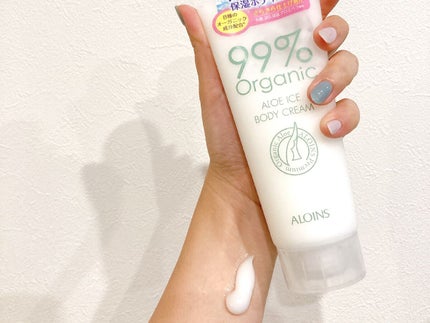 アロエアイスボディクリーム /オーガニック99 /ボディクリームを使ったクチコミ(4枚目)