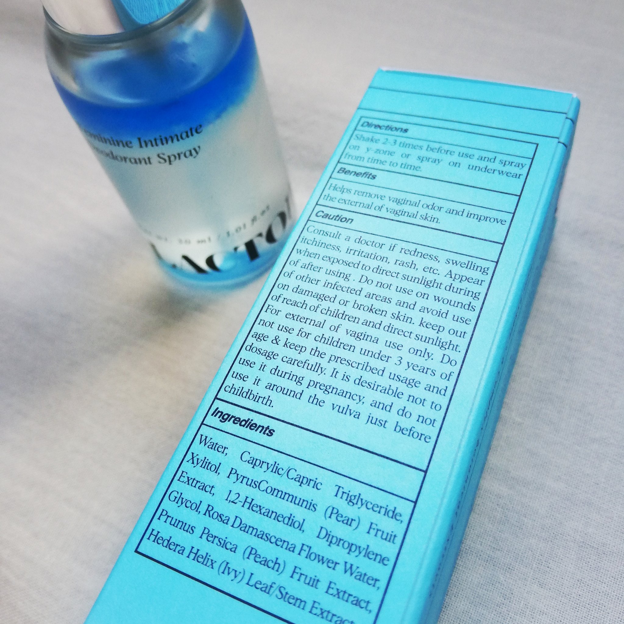 LACTOMEDI Feminine Probiotics Dry Mist/LACTOMEDI/デリケートゾーンケアを使ったクチコミ（3枚目）