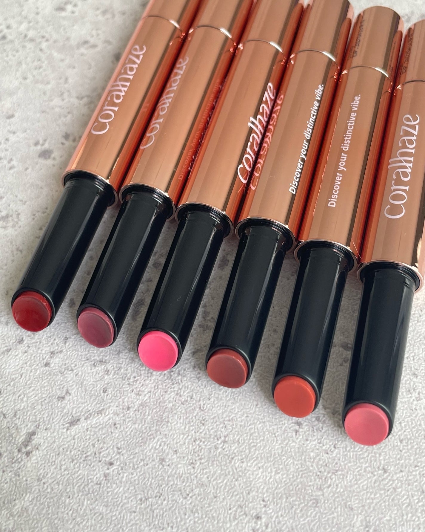 ボリューマイジングフォンデュリップ/Coralhaze/口紅を使ったクチコミ(6枚目)