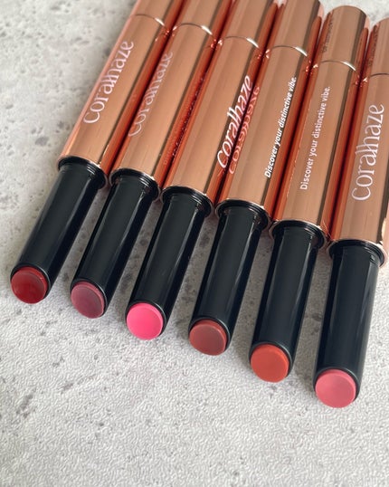 ボリューマイジングフォンデュリップ/Coralhaze/口紅を使ったクチコミ(6枚目)