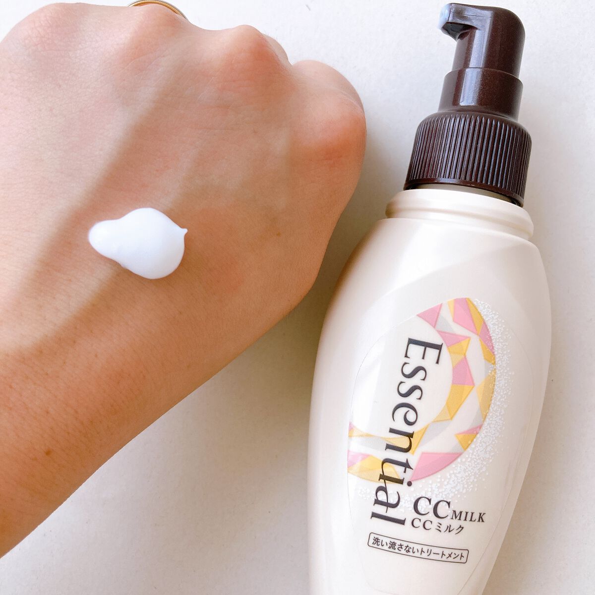 CCミルク/エッセンシャル/ヘアミルクを使ったクチコミ（2枚目）