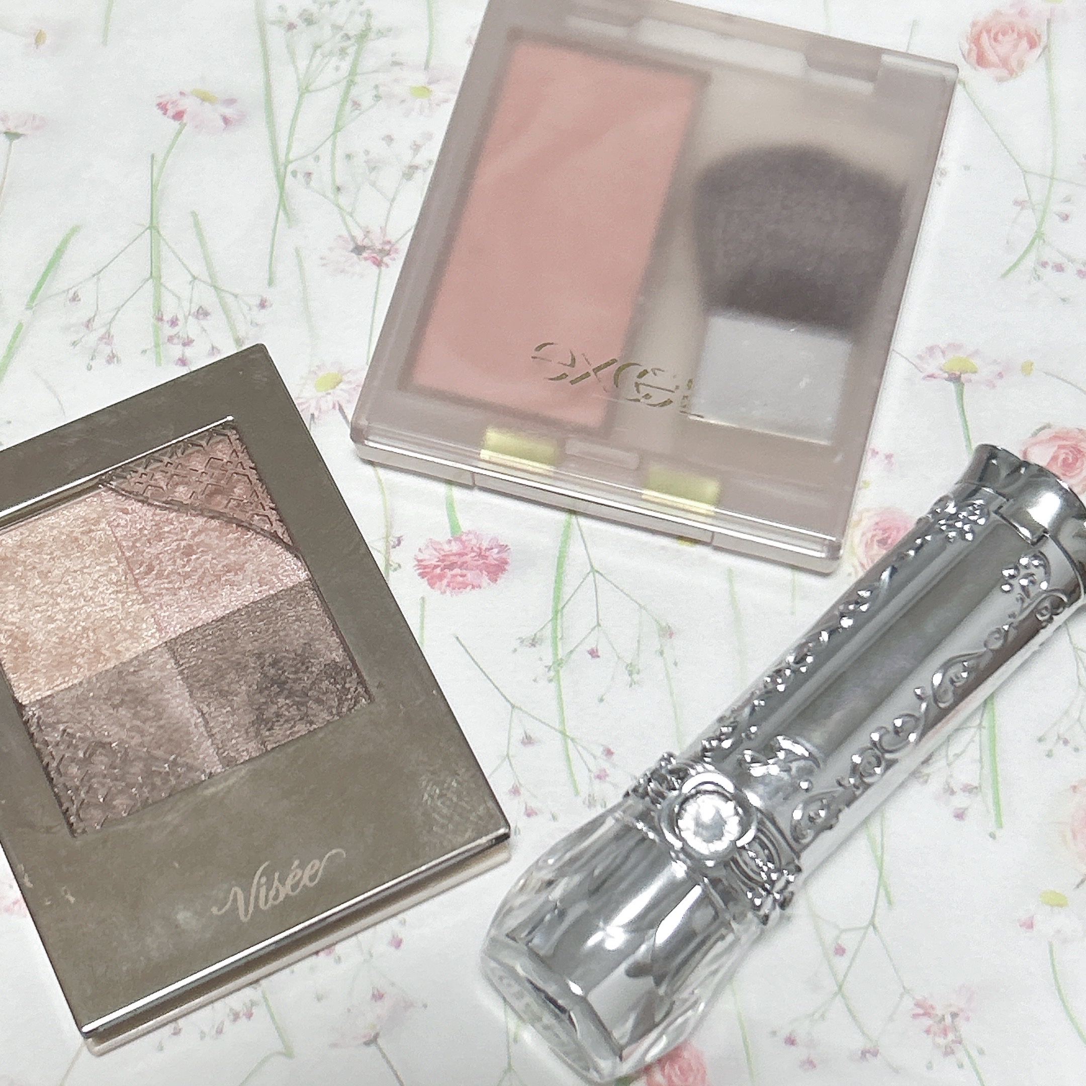 シームレストーン ブラッシュ/excel/パウダーチークを使ったクチコミ（1枚目）