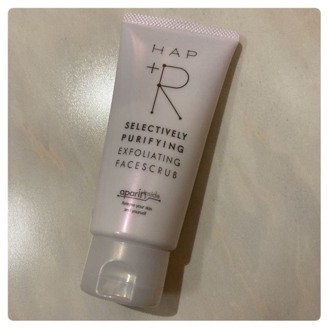 フェイススクラブ /HAP＋R/スクラブ・ゴマージュを使ったクチコミ（1枚目）