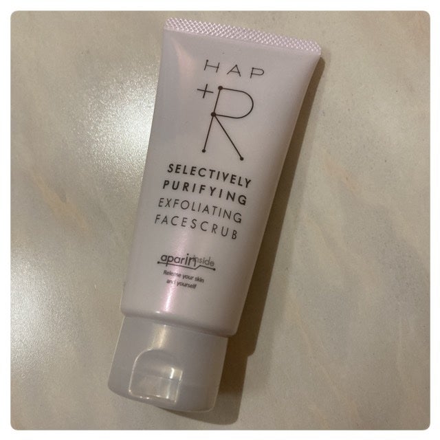 フェイススクラブ /HAP+R/スクラブ・ゴマージュを使ったクチコミ(1枚目)