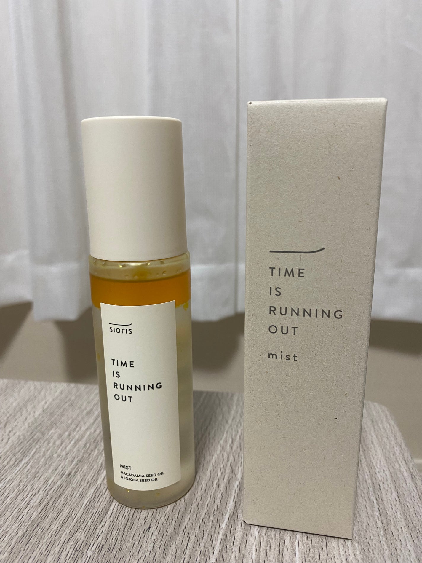 タイム イズ ランニング アウト ミスト/SIORIS/ミスト状化粧水を使ったクチコミ(1枚目)