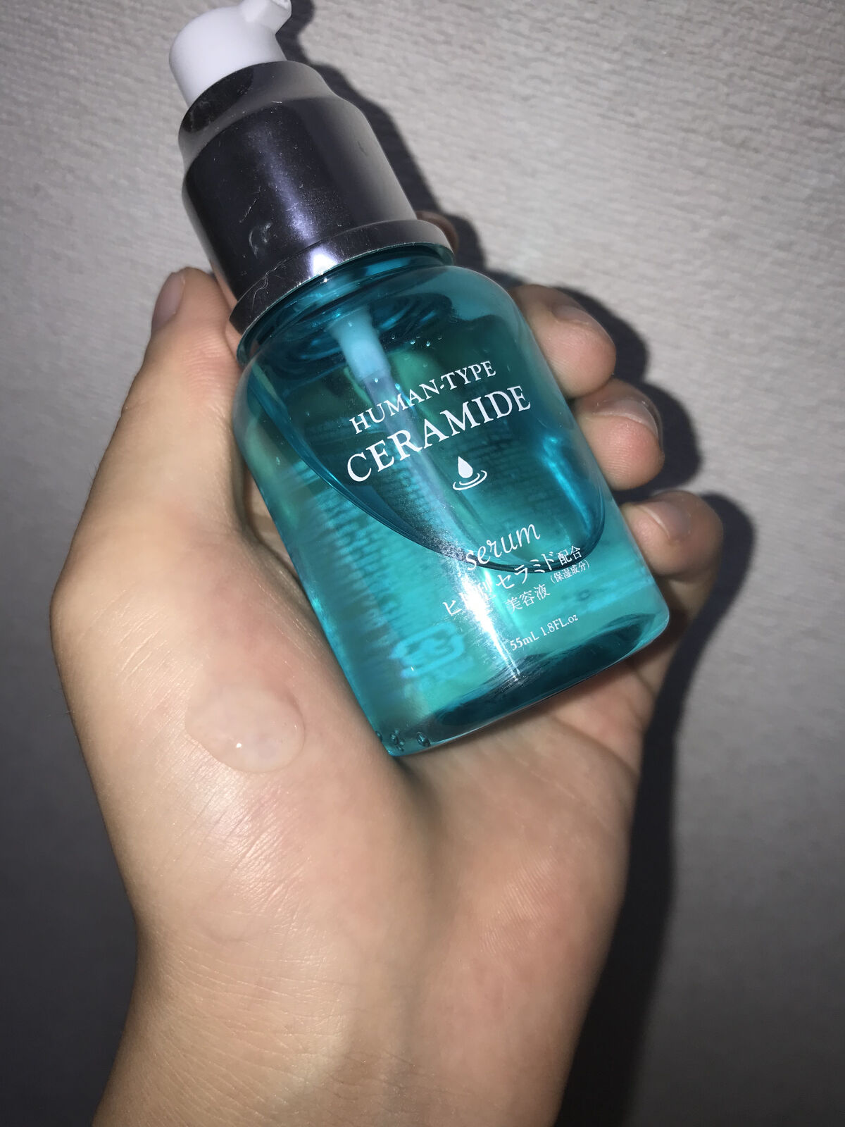 HKローション(ヒト型セラミド配合美容液)/DAISO/美容液を使ったクチコミ（2枚目）