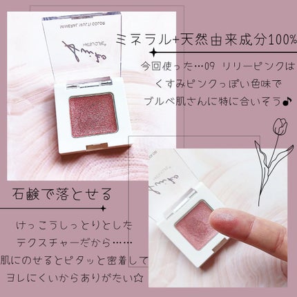 SUIKOミネラルマルチカラー/SUIKO HATSUCURE/単色アイシャドウを使ったクチコミ(2枚目)