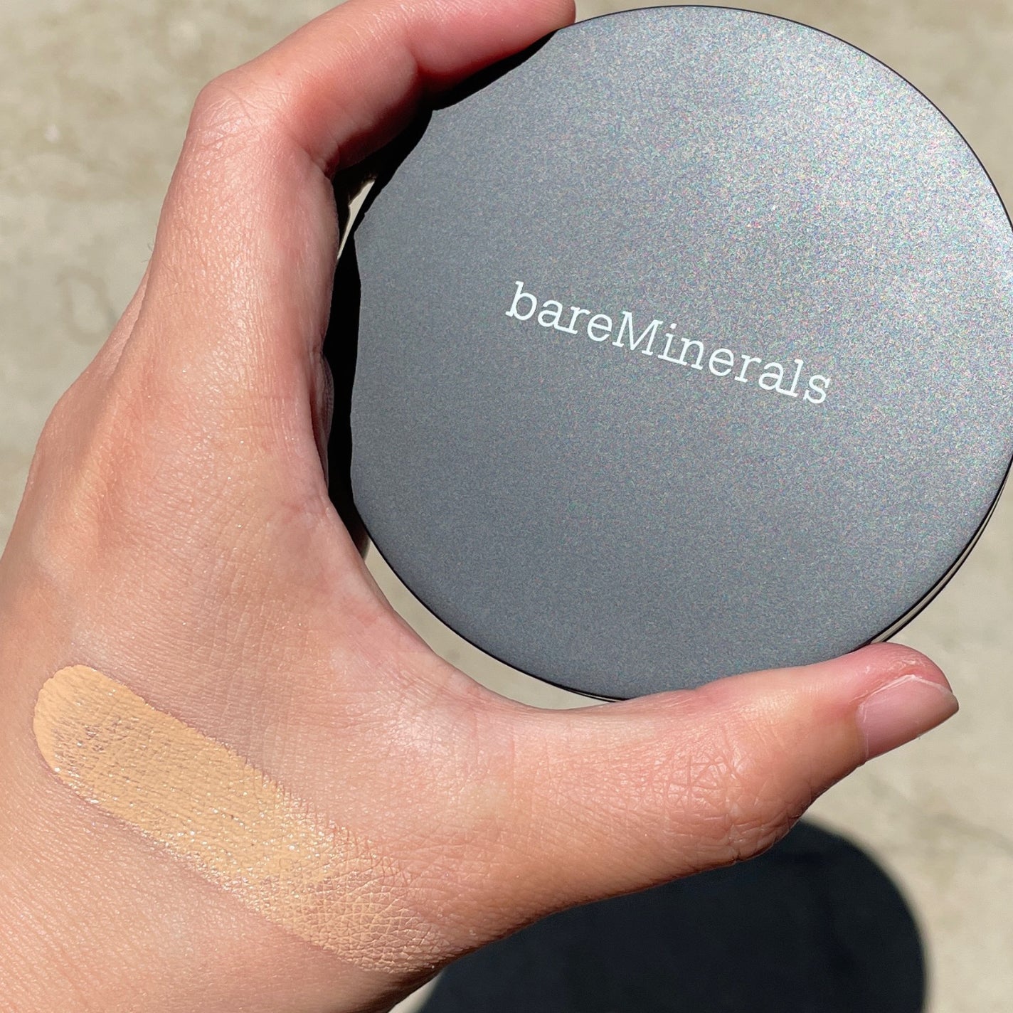 オリジナル ピュア セラム カバーアップ クッション/bareMinerals/クッションファンデーションを使ったクチコミ(3枚目)