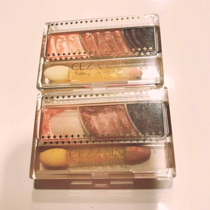 トーンアップアイシャドウ/CEZANNE/アイシャドウパレットを使ったクチコミ(1枚目)