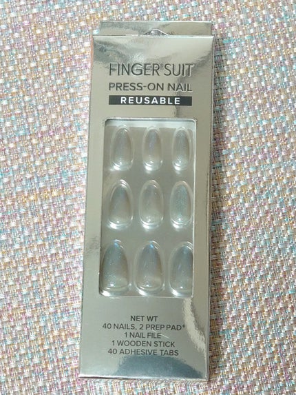 ネイルチップ(リユーザブルタイプ)/FINGER SUIT/ネイルチップ・パーツを使ったクチコミ(3枚目)